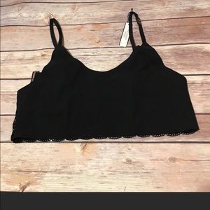 VS Raw cut lace bralette